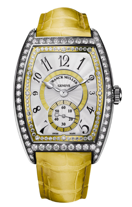 Franck Muller Cintree Curvex Rehaut Replica Watch 7500 S6 D 1R REH 1R